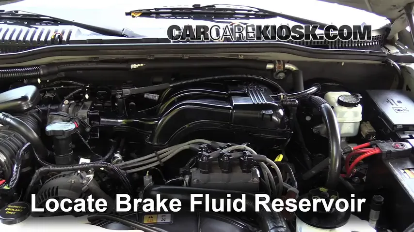 2006 Mercury Mountaineer Convenience 4.0L V6 Brake Fluid Add Fluid